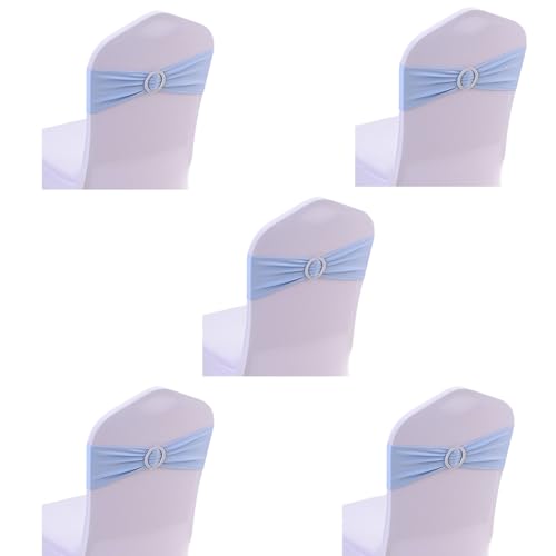 Spandexs Stuhlschärpen, Schleifen, Stretch-Stuhlband mit Schnalle, Stuhlband für Hochzeit, Party, Zeremonie Spandexs Stuhlschärpen, Schleifen, Stretch-Stuhlband mit Schnalle, Stuhlband für Hochzeit, Party, Zeremonie von BFLKY