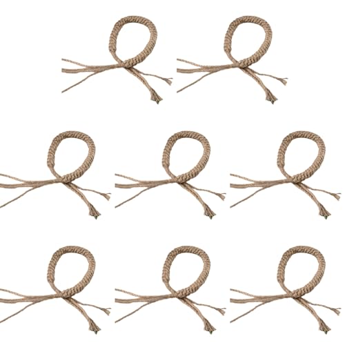 Vorhang-Raffhalter für Vorhänge, Bauernhäuser, Raffhalter für leichte, durchsichtige Vorhänge, Juteseil, natürlicher Vorhanghalter Vorhang-Raffhalter für Vorhänge, Bauernhäuser, Raffhalter für leichte, durchsichtige Vorhänge, Juteseil, natürlicher Vorhanghalter von BFLKY