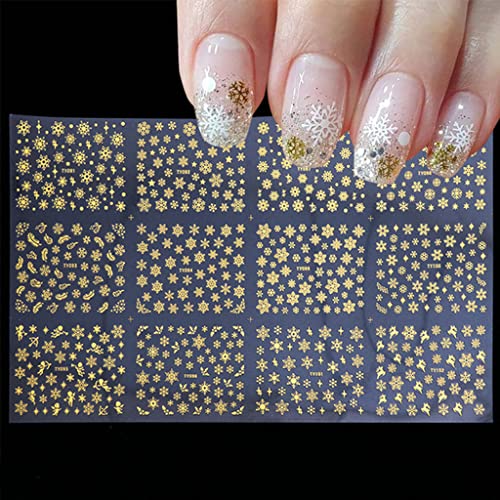 Weihnachtsaufkleber 3D Decals Schneeflocke Elch Bunte Winter Kunst Aufkleber für Frauen Mädchen Weihnachtsaufkleber 3D Decals Schneeflocke Elch Bunte Winter Kunst Aufkleber für Frauen Mädchen von BFLKY