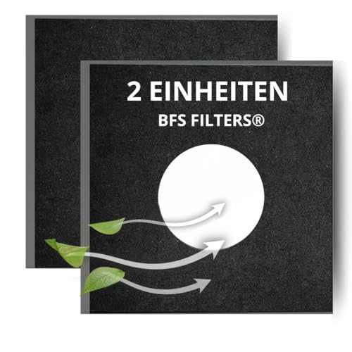 BFS Filters Pack mit 2 Ersatzfiltern kompatibel mit Helios-Lüfter Elf/ELSD 0587 ELS, Luft- und Staubfilter, Abmessungen 160x160 mm, Ø42 mm BFS Filters Pack mit 2 Ersatzfiltern kompatibel mit Helios-Lüfter Elf/ELSD 0587 ELS, Luft- und Staubfilter, Abmessungen 160x160 mm, Ø42 mm von BFS FILTERS
