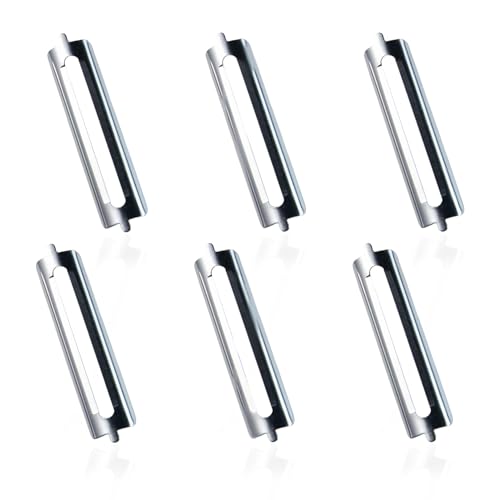 BFUZXY Sparschäler Tupper,Flachkopf Schäler 5.6 cm,Kartoffelschäler und Gurkenschäler,Hochwertiger für Tupperware Schäler,Ideal für Gemüse und Obst,Ersatzklingen für Spargelschäler von Tupperware von BFUZXY