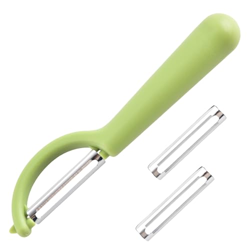 P-Schäler Tupper Set,Sparschäler Linkshänder mit 2 Ersatzklingen,Kartoffelschäler für Spargelschäler Gemüse,Gemüseschäler für Tupperware Ersatzklinge,Schälmesser Ersatzteile,Universalschäler (Grün) P-Schäler Tupper Set,Sparschäler Linkshänder mit 2 Ersatzklingen,Kartoffelschäler für Spargelschäler Gemüse,Gemüseschäler für Tupperware Ersatzklinge,Schälmesser Ersatzteile,Universalschäler (Grün) von BFUZXY