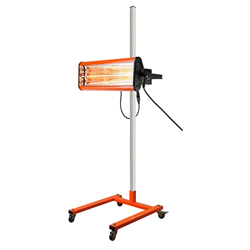 1050W Auto Infrarotfarbe Backlampe Mobile Auto Heiztrockner Infrarotlicht Kurzwelle Härtungslampe for Spritzkabine von BGAZA