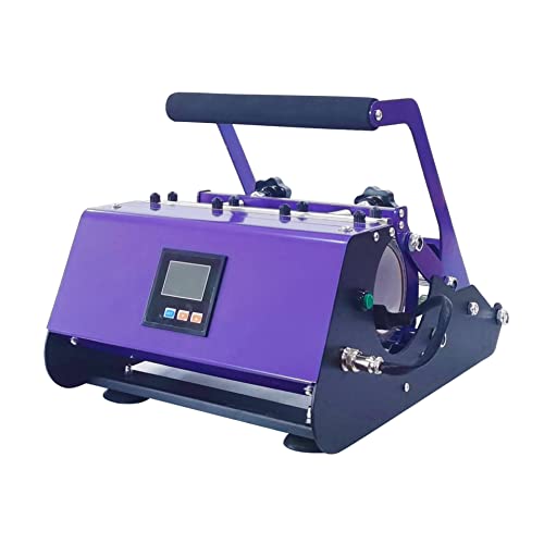 20z / 30z Tragbare Tasse Personalisierte Logo Cup Maschine 11 Unzen Becher Sublimation Multifunktions-Backbecher-Maschine(Purple) von BGAZA