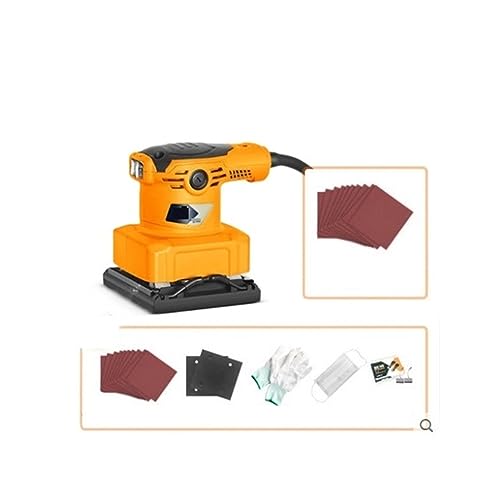 240 W Elektrischer Holzschleifer, Holzbearbeitungspolierer, Schleifmaschine, Polierwerkzeug Mit Schleifpapier For Möbel, Wandholz(Set 3) von BGAZA