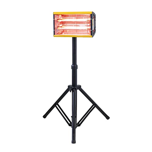 2kw. Infrarot-Lack-Backlampe, Farbraum-Sprühlack-Backlampe, Hand-Lack-Backlampe, Kristallbacklampe, Autoreparatur(2KW With Stand) von BGAZA
