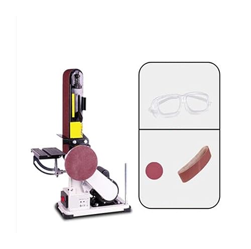 500W 100x933mm Schleifbandmaschine Multifunktionsschleifmaschine Mini Elektrobandschleifmaschine Bandschleifmaschine Schleif- Und Poliermaschine(Generation 2) von BGAZA