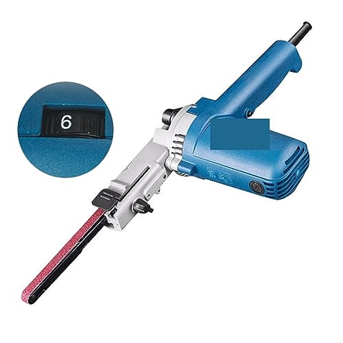 500W Bandschleifer Bandschleifer Winkelschleifmaschine mit 9x533mm Schleifbändern for Holz Metall DIY Poliermaschine 500W Bandschleifer Bandschleifer Winkelschleifmaschine mit 9x533mm Schleifbändern for Holz Metall DIY Poliermaschine von BGAZA