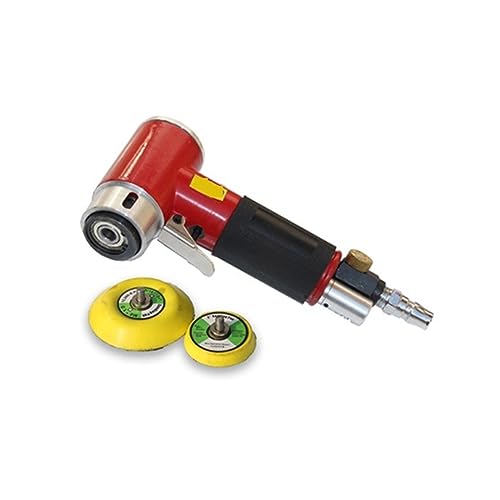 75X100mm Pneumatische Orbital Sander Air Grinder Polieren Maschine Pneumatische Werkzeuge Schleifen Wachsen Werkzeuge Schleif Maschine(Set 3) von BGAZA