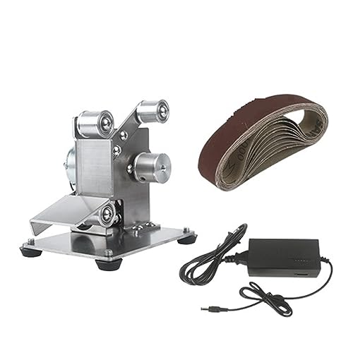 Bandschleifer DIY Elektroschleifer Polierer Tragbare Maschine Schleifen Bandschleifer Maschine Kantenschärfer Maschine Bandschleifer(Set 1) von BGAZA