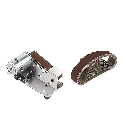 Bandschleifer Maschine DIY Polieren Schleifmaschine Elektrische Bandschleifer Cutter Kanten Schärfer Sander Polierer(Group 1) von BGAZA