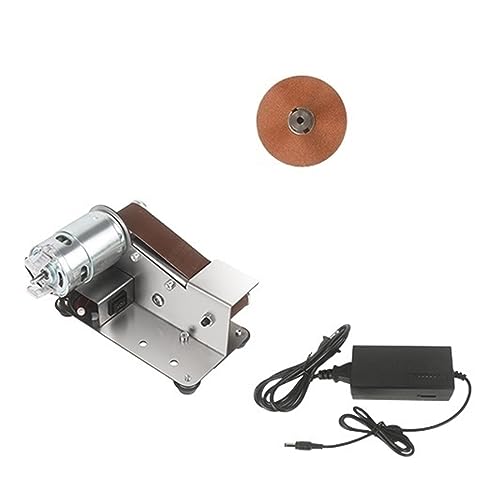 Bandschleifer Maschine DIY Polieren Schleifmaschine Elektrische Bandschleifer Cutter Kanten Schärfer Sander Polierer(Group 2) von BGAZA