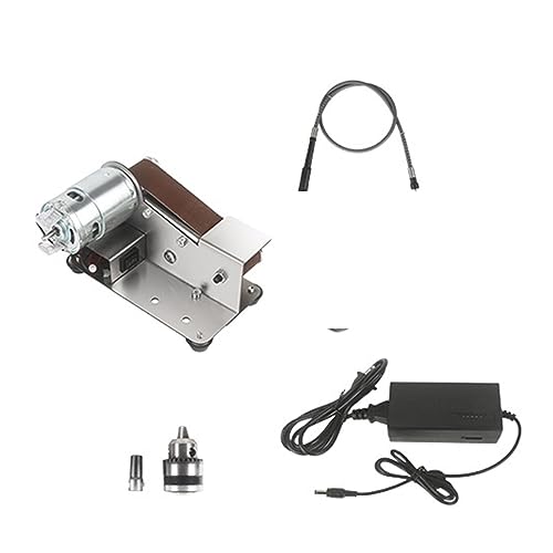 Bandschleifer Maschine DIY Polieren Schleifmaschine Elektrische Bandschleifer Cutter Kanten Schärfer Sander Polierer(Group 3) von BGAZA