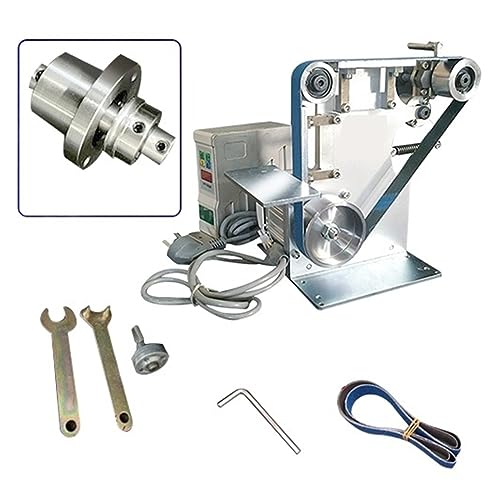 Bandschleifer Schleifmaschine Messerschärfer 762x25mm Elektrischer Bandschleifer Maschine Holzbearbeitung Schleifbänder Schleifer(Group2) von BGAZA