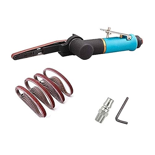 Bandschleifwerkzeuge 3/8'' Luftbandschleifer Schleifmaschine Pneumatisches Polierset 10 * 330mm Luftwinkelschleifwerkzeug Bandschleifwerkzeuge 3/8'' Luftbandschleifer Schleifmaschine Pneumatisches Polierset 10 * 330mm Luftwinkelschleifwerkzeug von BGAZA