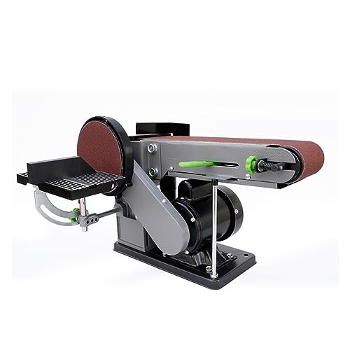 Elektrische Schleifbandmaschine mit Staubabsauganschluss, 350 W, DIY-Polierschleifer, fester Winkel, Metall-Holzbearbeitungsschleifer Elektrische Schleifbandmaschine mit Staubabsauganschluss, 350 W, DIY-Polierschleifer, fester Winkel, Metall-Holzbearbeitungsschleifer von BGAZA