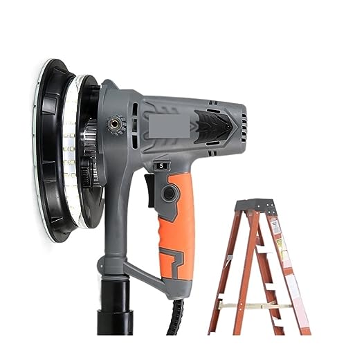 Elektrische Trockenbau-Schleifmaschine, 1250 W, Wandpoliermaschine mit LED-Handwerkzeugen, Werkzeuge for Entfernen von Wand- und Bodenrückständen Elektrische Trockenbau-Schleifmaschine, 1250 W, Wandpoliermaschine mit LED-Handwerkzeugen, Werkzeuge for Entfernen von Wand- und Bodenrückständen von BGAZA