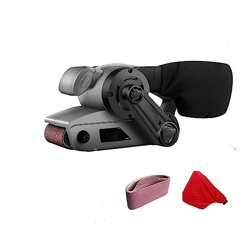 Holzbearbeitungs-Schleifpapiermaschine, Schleifmaschine, Schleifmaschine, Schleifmaschine, kleine Poliermaschine, Hochleistungs-Bandschleifer, tragbar(3 inch enhanced) von BGAZA