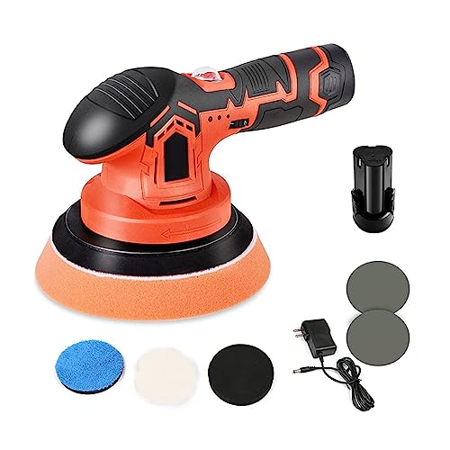 Kabellose Auto-Poliermaschine, 2500–5000 U/min, kabellose Auto-Poliermaschine, elektrisches Polierwachs-Werkzeug, geräuschlos, 6 variable Geschwindigkeiten Kabellose Auto-Poliermaschine, 2500–5000 U/min, kabellose Auto-Poliermaschine, elektrisches Polierwachs-Werkzeug, geräuschlos, 6 variable Geschwindigkeiten von BGAZA