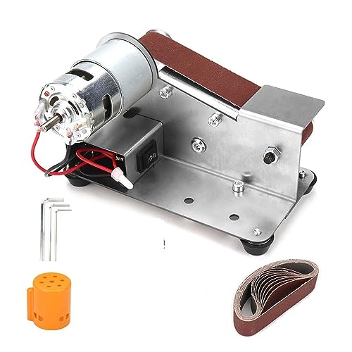Mini-Bandschleifer, elektrischer Schleifer, Polierer, tragbare Maschine, Schleifen, Bandschleifer, Kantenschärfer, Bandschleifer(Belt Sander A) von BGAZA