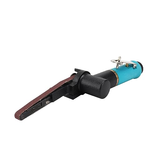 Mini-DIY-Schleifer, Schleifband, Holzbearbeitungswerkzeuge, 1/4-Zoll-Bandschleifer for Metallschleifen, Rostentfernung, Winkelschleifer(1pc air belt sander) von BGAZA