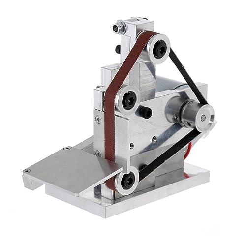 Mini-Elektro-Bandschleifer, multifunktionaler Schleifer, Bandschleifer, DIY-Polieren, Schleifmaschine, 7 Gänge, Kantenschärfer, Schneider(2 batteries) von BGAZA