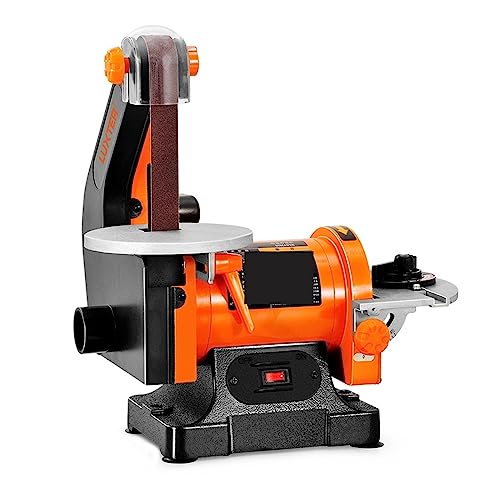 Schleifbandschleifmaschine Multifunktions-Heim-Desktop-Schleifmaschine Professionelles elektrisches Metall-Kunststoff-Polierwerkzeug Schleifbandschleifmaschine Multifunktions-Heim-Desktop-Schleifmaschine Professionelles elektrisches Metall-Kunststoff-Polierwerkzeug von BGAZA