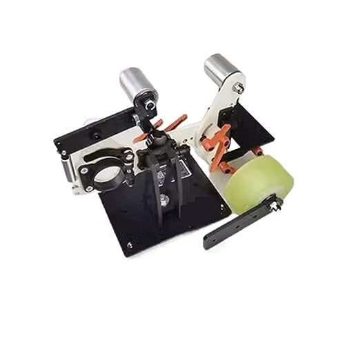 Schleifmaschine Schleifbandadapter Kopfschleifer Schleifbandadapter Schleifbänder for Elektro-Winkelschleifer Modell 100 M10(Sun Wheel) von BGAZA