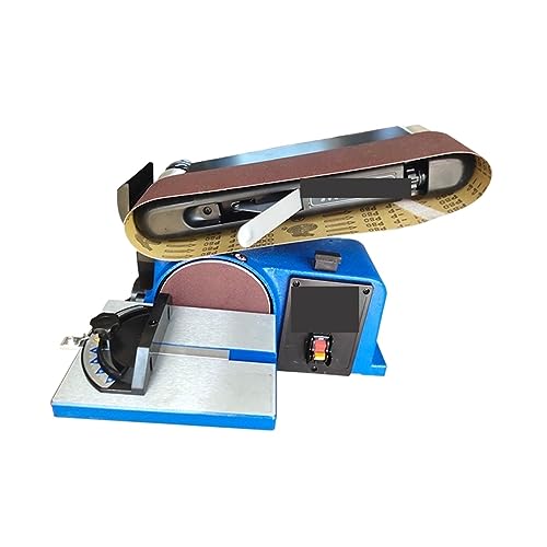 Staubsammlung Desktop-Holzbearbeitungsschleifer 375W/550W/750W Multifunktionale elektrische Polier- und Schleifwerkzeuge(750W) von BGAZA