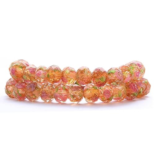 10 Stück 8/10/12 mm transparente Glasperlen im Lampwork-Blumen-Design, Rondelle, facettierte Perlen für die Schmuckherstellung für Damen, DIY-Armbänder, Halsketten, Ohrringe, Hellbraun, 12 mm 10 Stück 8/10/12 mm transparente Glasperlen im Lampwork-Blumen-Design, Rondelle, facettierte Perlen für die Schmuckherstellung für Damen, DIY-Armbänder, Halsketten, Ohrringe, Hellbraun, 12 mm von BGPFJK