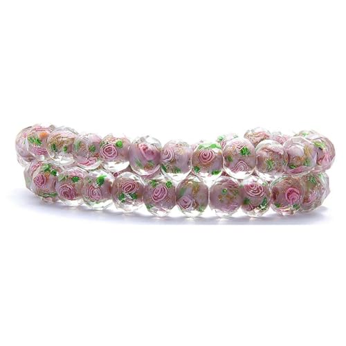 10 Stück 8/10/12 mm transparente Glasperlen in Lampwork-Blumenform, Rondelle, facettierte Perlen für die Schmuckherstellung für Damen, DIY-Armbänder, Halsketten, Ohrringe, lila, 12 mm 10 Stück 8/10/12 mm transparente Glasperlen in Lampwork-Blumenform, Rondelle, facettierte Perlen für die Schmuckherstellung für Damen, DIY-Armbänder, Halsketten, Ohrringe, lila, 12 mm von BGPFJK