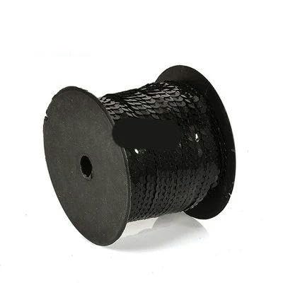 100 Yards/Rolle 6 mm Pailletten, flach, rund, lose Pailletten, Basteln, Nähen, Kleidung, Dekoration, DIY-Zubehör, 3–6 mm, 100 Yards von BGPFJK