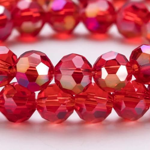 3 4 6 8 mm runde Kristallperlen, facettierte bunte Glasperlen, lose Abstandsperlen zur Schmuckherstellung, Handarbeit, Armband, Halskette, DIY-Z102AB- 3 4 6 8 mm runde Kristallperlen, facettierte bunte Glasperlen, lose Abstandsperlen zur Schmuckherstellung, Handarbeit, Armband, Halskette, DIY-Z102AB- von BGPFJK