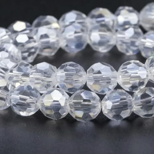 3 4 6 8 mm runde Kristallperlen, facettierte bunte Glasperlen, lose Abstandsperlen zur Schmuckherstellung, Handarbeit, Armband, Halskette, DIY-Z120AB- 3 4 6 8 mm runde Kristallperlen, facettierte bunte Glasperlen, lose Abstandsperlen zur Schmuckherstellung, Handarbeit, Armband, Halskette, DIY-Z120AB- von BGPFJK