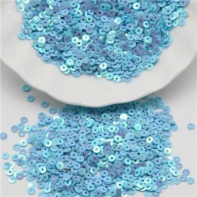 3 mm, 4 mm, 5 mm, 6 mm, Pailletten, flach, rund, lose Pailletten zum Basteln, ab blau, 4 mm, 2000 Stück 3 mm, 4 mm, 5 mm, 6 mm, Pailletten, flach, rund, lose Pailletten zum Basteln, ab blau, 4 mm, 2000 Stück von BGPFJK
