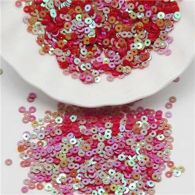 3 mm, 4 mm, 5 mm, 6 mm, Pailletten, flach, rund, lose Pailletten zum Basteln, ab rot, 4 mm, 2000 Stück 3 mm, 4 mm, 5 mm, 6 mm, Pailletten, flach, rund, lose Pailletten zum Basteln, ab rot, 4 mm, 2000 Stück von BGPFJK