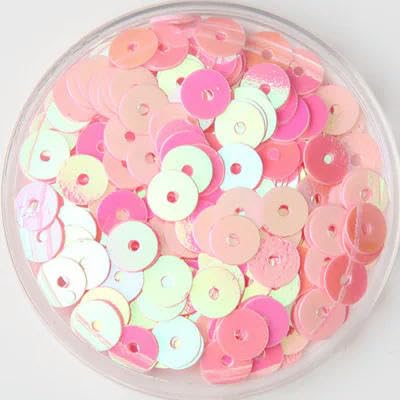 3 mm, 4 mm, 5 mm, 6 mm, flache, runde, lose Pailletten, Nähen, Kleidungszubehör, Pailletten für Konfetti-Bastelarbeiten-AB wie abgebildet-2 mm, 6000 Stück, 10 g von BGPFJK