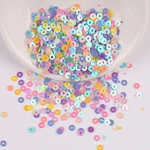 3 mm Pailletten, flach, rund, 10 g/Beutel, PVC, lose, für Schmuckherstellung, DIY-Handwerk, Nähen, Kleidung, Dekoration, DIY-Zubehör-1 3 mm Pailletten, flach, rund, 10 g/Beutel, PVC, lose, für Schmuckherstellung, DIY-Handwerk, Nähen, Kleidung, Dekoration, DIY-Zubehör-1 von BGPFJK