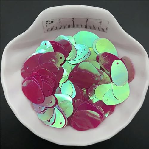 30 g 12 x 20 mm flache ovale Form lose Pailletten zum Nähen, Schuhen, Hüten, Basteln, Bastelzubehör-AB Fuchsia-150 g 30 g 12 x 20 mm flache ovale Form lose Pailletten zum Nähen, Schuhen, Hüten, Basteln, Bastelzubehör-AB Fuchsia-150 g von BGPFJK