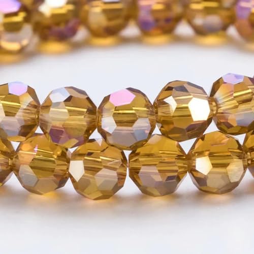 4 6 8 mm runde Kristallperlen, facettierte bunte Glasperlen, lose Abstandsperlen zur Schmuckherstellung, Handarbeit, Armband, Halskette, DIY-Z105AB- 4 6 8 mm runde Kristallperlen, facettierte bunte Glasperlen, lose Abstandsperlen zur Schmuckherstellung, Handarbeit, Armband, Halskette, DIY-Z105AB- von BGPFJK