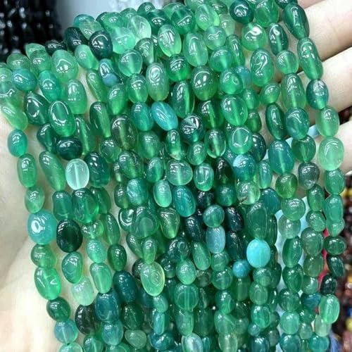 5–10 mm Stein, unregelmäßiger Morganit, Jade, Achate, Citrin, Amazonit, Quarzperlen zur Schmuckherstellung, Ohrstecker, Armband, DIY-Grüner Achat, 5–8 mm 5–10 mm Stein, unregelmäßiger Morganit, Jade, Achate, Citrin, Amazonit, Quarzperlen zur Schmuckherstellung, Ohrstecker, Armband, DIY-Grüner Achat, 5–8 mm von BGPFJK
