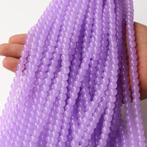 6 mm 8 mm 10 mm imitiertes Jade-undurchsichtiges Glas, runde lose Perlen zur Schmuckherstellung, DIY-Armband, Halskette, Ohrringe, 14–6 mm, 100 Stück 6 mm 8 mm 10 mm imitiertes Jade-undurchsichtiges Glas, runde lose Perlen zur Schmuckherstellung, DIY-Armband, Halskette, Ohrringe, 14–6 mm, 100 Stück von BGPFJK