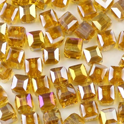 6mm quadratische Kristallperlen, 50 Stück/Los, quadratische Glasperlen, lose Abstandshalter für Schmuck, Armbänder, Halsketten, DIY, braun 6mm quadratische Kristallperlen, 50 Stück/Los, quadratische Glasperlen, lose Abstandshalter für Schmuck, Armbänder, Halsketten, DIY, braun von BGPFJK