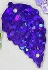 700 Stück/Los Blatt-Pailletten 13 x 24 mm zum Nähen, DIY-Blätter mit 2 Löchern-Dunkelviolett-13 x 24 mm 700 Stück/Los Blatt-Pailletten 13 x 24 mm zum Nähen, DIY-Blätter mit 2 Löchern-Dunkelviolett-13 x 24 mm von BGPFJK