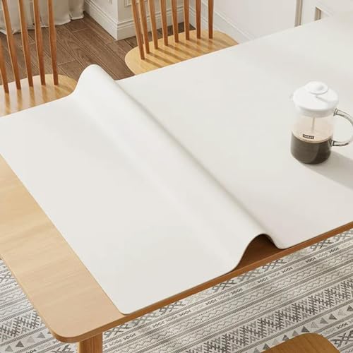 BGPFJK Dekorative Tischsets, ölbeständige, wärmeisolierende Matte, wasserdichtes Leder, waschmaschinenfest, für den Haushalt, Couchtisch-Schreibtischunterlage-YO1408-ZD-100x180cm von BGPFJK