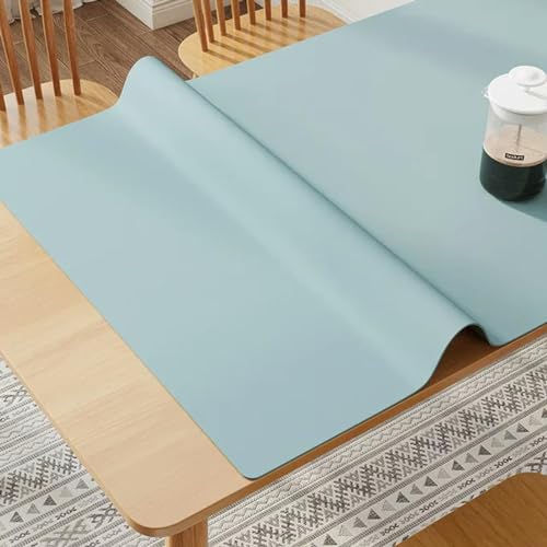 BGPFJK Dekorative Tischsets, ölbeständige, wärmeisolierende Matte, wasserdichtes Leder, waschmaschinenfest, für den Haushalt, Couchtisch-Schreibtischunterlage-YO1415-ZD-90x180cm von BGPFJK