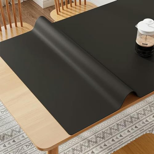 BGPFJK Dekorative Tischsets, ölbeständige, wärmeisolierende Matte, wasserdichtes Leder, waschmaschinenfest, für den Haushalt, Couchtisch-Schreibtischunterlage-YO1418-ZD-100x180cm von BGPFJK