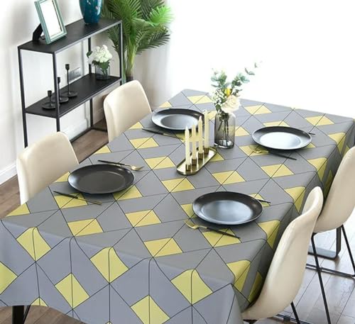 Bedruckte rechteckige Tischdecken für Tischparty-Dekoration, Esstisch-Abdeckungen (4) -140-200cm von BGPFJK