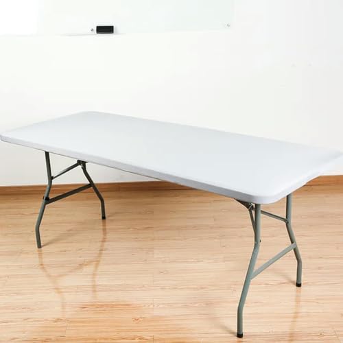 Elastische Tischdecke, Tischschutz für Hochzeiten, waschbare Tischdecke mit eng anliegendem Rand, Picknick-, Camping- und Bankett-Tischdecke, Silbergrau, 85 x 85 cm von BGPFJK