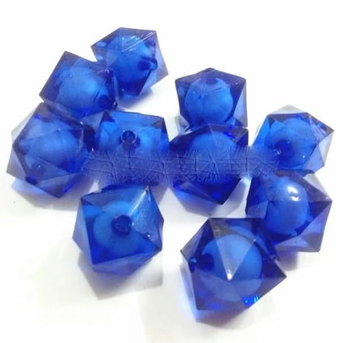 Großhandel 8 mm/10 mm/12 mm/16 mm/20 mm klobige transparente Würfel-Facettenperlen in Perlen für Modeschmuck/DIY/Perlenbeutel zum Basteln, Königsblau, 8 mm, 1800 Stück pro Beutel Großhandel 8 mm/10 mm/12 mm/16 mm/20 mm klobige transparente Würfel-Facettenperlen in Perlen für Modeschmuck/DIY/Perlenbeutel zum Basteln, Königsblau, 8 mm, 1800 Stück pro Beutel von BGPFJK